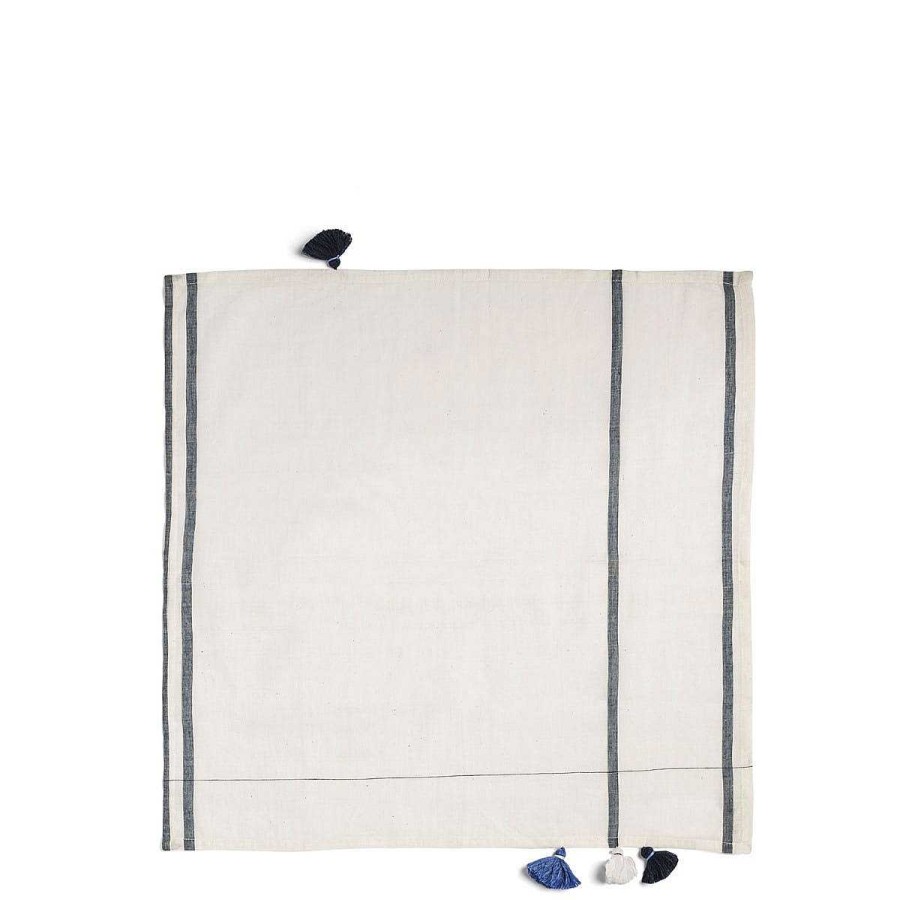 Daylesford Organic Nila Margin Napkin Blue Hot