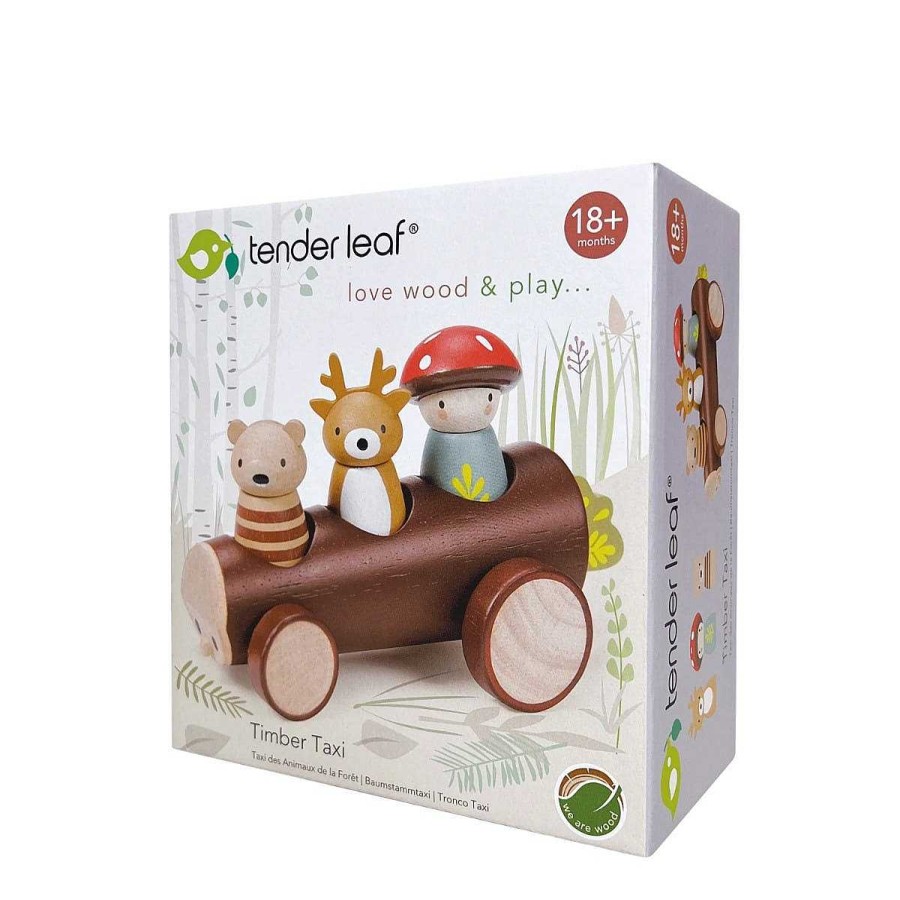 Daylesford Organic Timber Taxi Wooden Toy Best