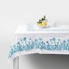 Daylesford Organic Eden Blue Tablecloth Clearance