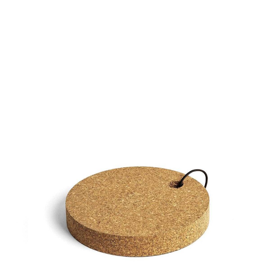 Daylesford Organic Cork Round Block Small New