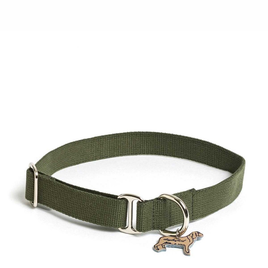 Daylesford Organic Khaki Lucky Dog Collar Clearance