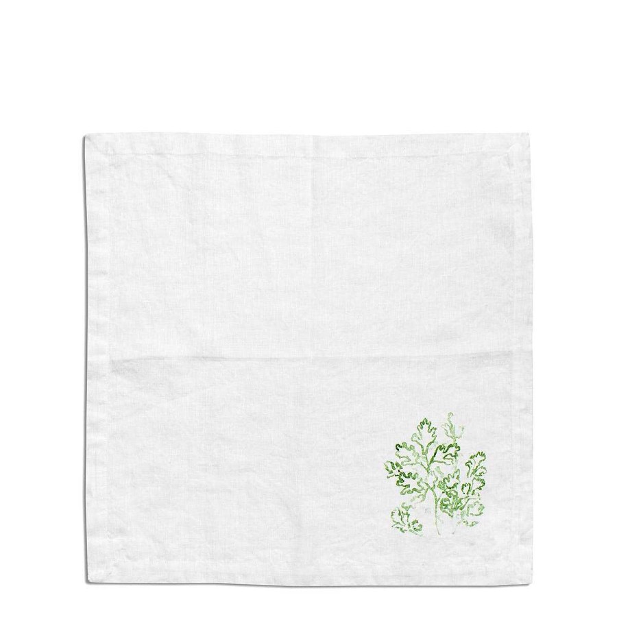 Daylesford Organic Eden Green Parsley Napkin Hot