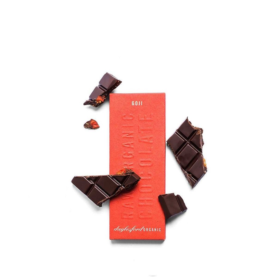 Daylesford Organic Raw Chocolate Goji & Coconut Bar Wholesale