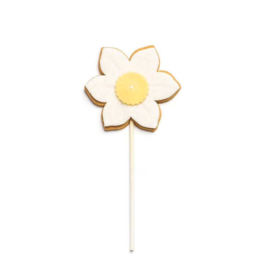 Daylesford Organic Daffodil Iced Biscuit Lolly New