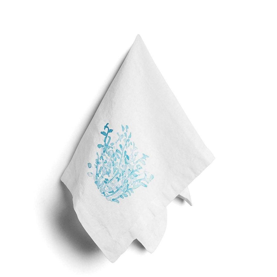 Daylesford Organic Eden Blue Thyme Napkin Online