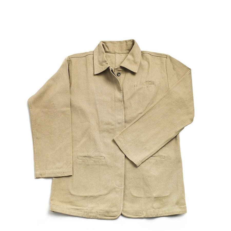 Daylesford Organic Stone Cotton Twill Jacket Online