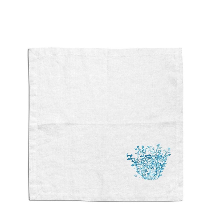 Daylesford Organic Eden Blue Thyme Napkin Online