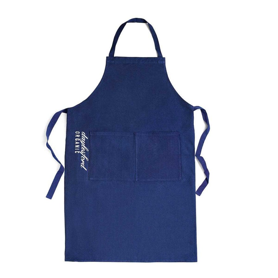 Daylesford Organic Saddlers Apron Blue Best