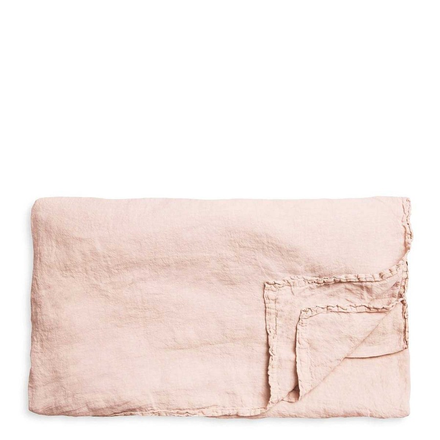 Daylesford Organic Tiller Blush Tablecloth Best