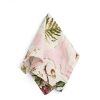 Daylesford Organic Daylesford X Colefax Quince Garden Napkin In Pink With Fern Wholesale