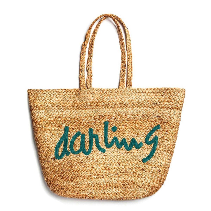 Daylesford Organic Darling Teal Basket Hot