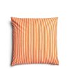 Daylesford Organic Saunton Orange Stripe Cushion Small Wholesale