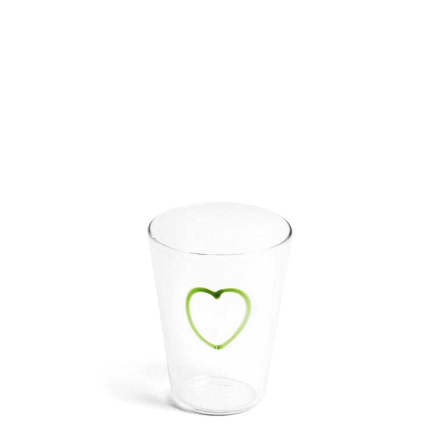 Daylesford Organic Green Heart Glass Hot