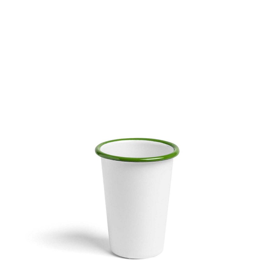 Daylesford Organic White & Green Large Enamel Tumbler Best