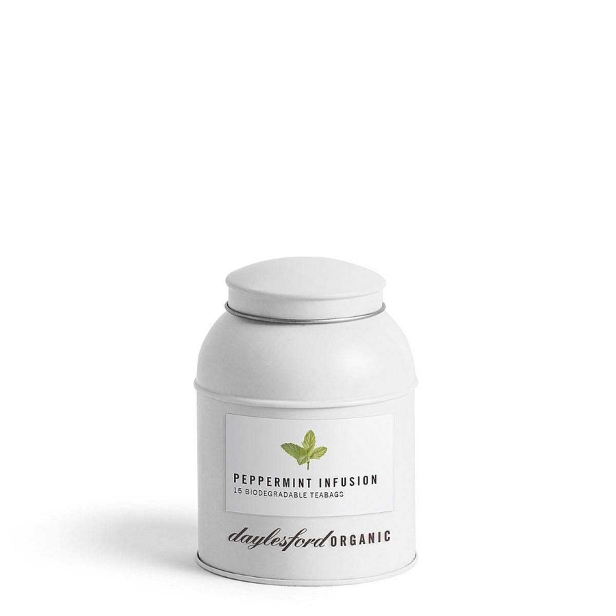 Daylesford Organic Organic Peppermint Tea Bags In Caddy Clearance