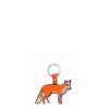 Daylesford Organic Leather Fox Keyring Online