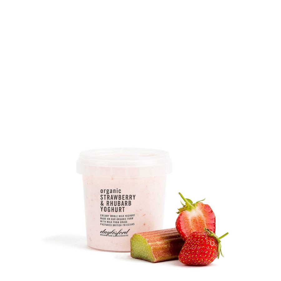 Daylesford Organic Organic Strawberry & Rhubarb Yoghurt Best