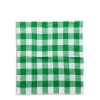 Daylesford Organic Green & White Check Napkin Hot