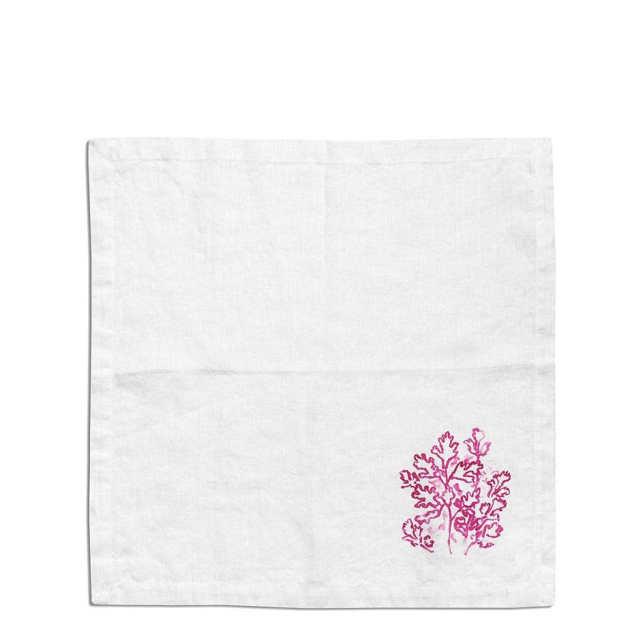 Daylesford Organic Eden Pink Parsley Napkin Best