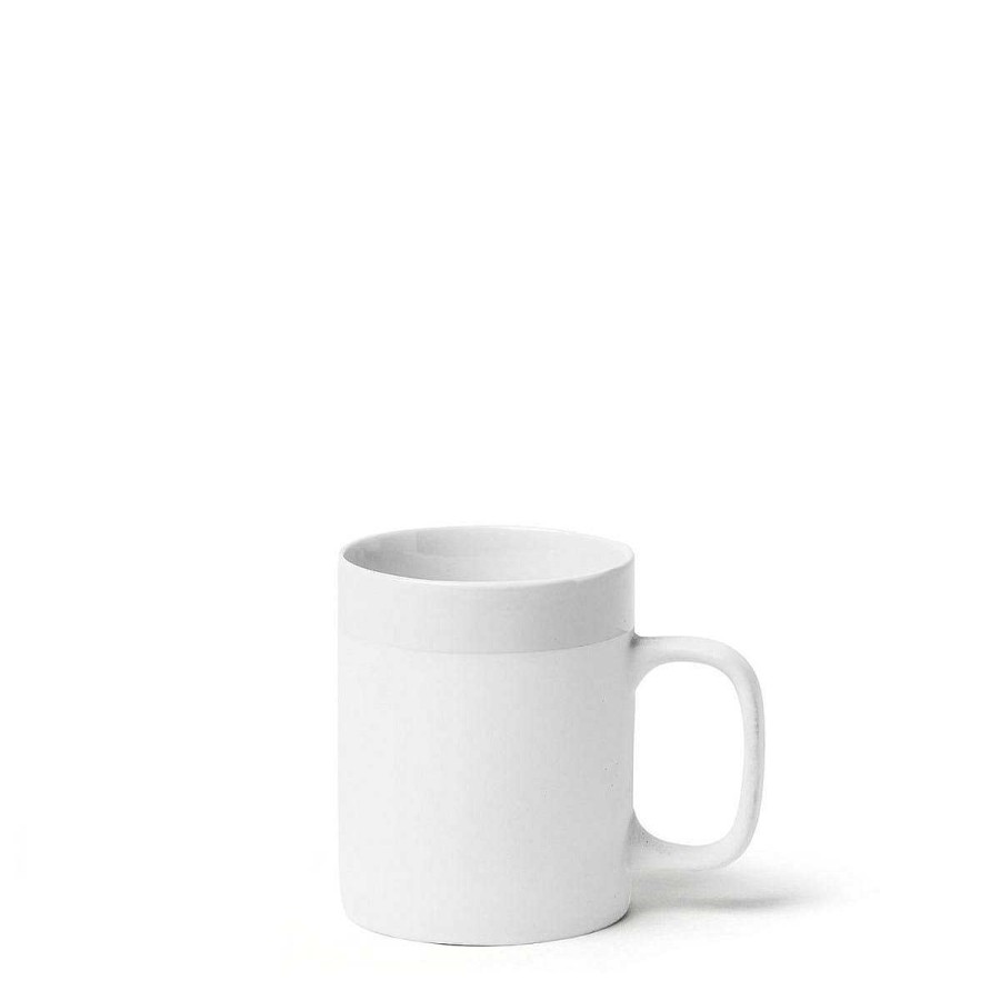 Daylesford Organic Tall Matte Mug With Gloss Band Clearance