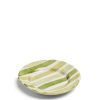 Daylesford Organic Circus Stripe Green Side Plate Clearance