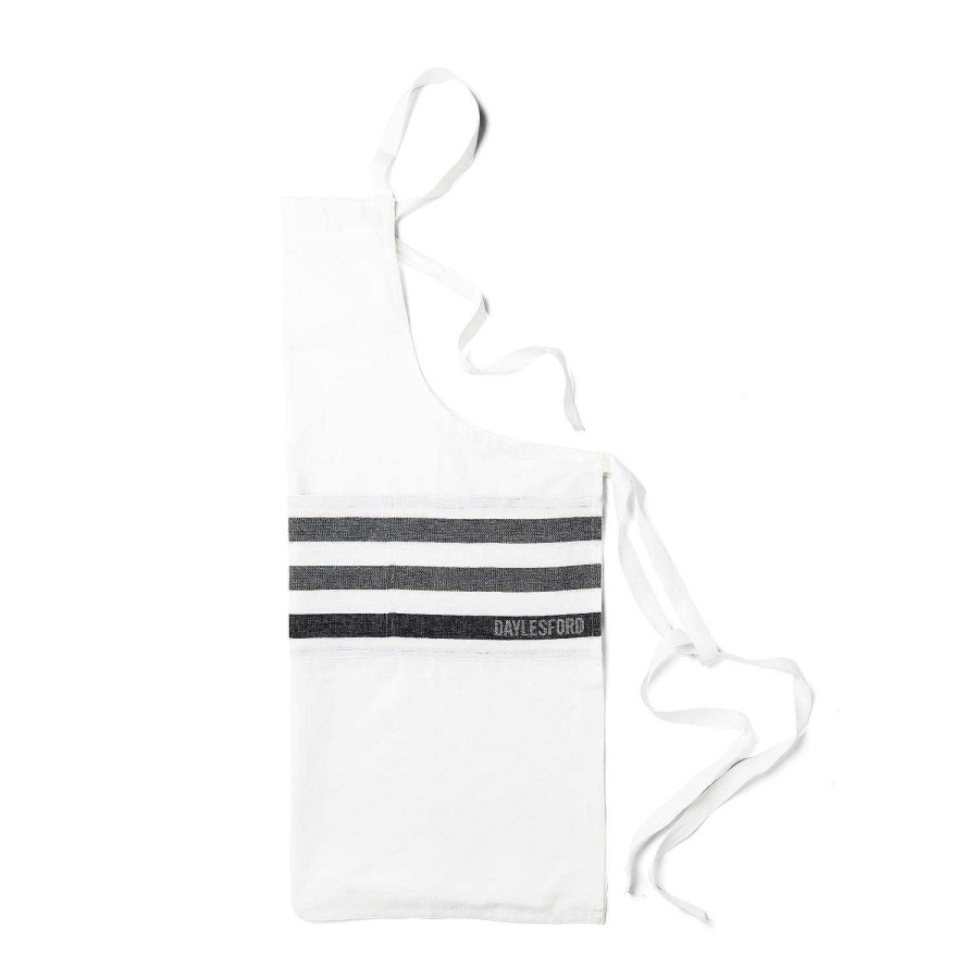 Daylesford Organic Black & White Stripe Apron Online