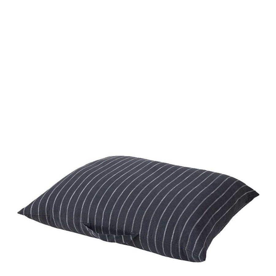 Daylesford Organic Navy Stripe Dog Cushion Clearance