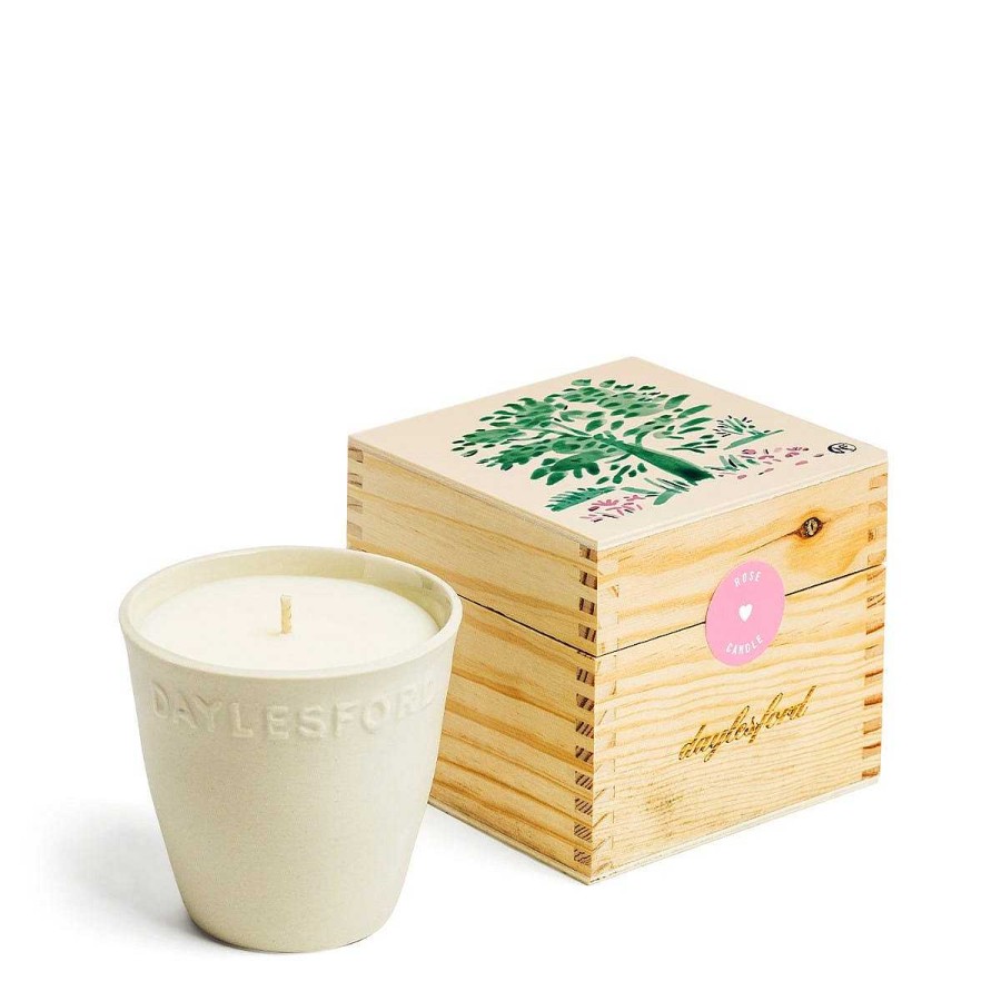 Daylesford Organic Limited Edition Rose Botanic Candle Online