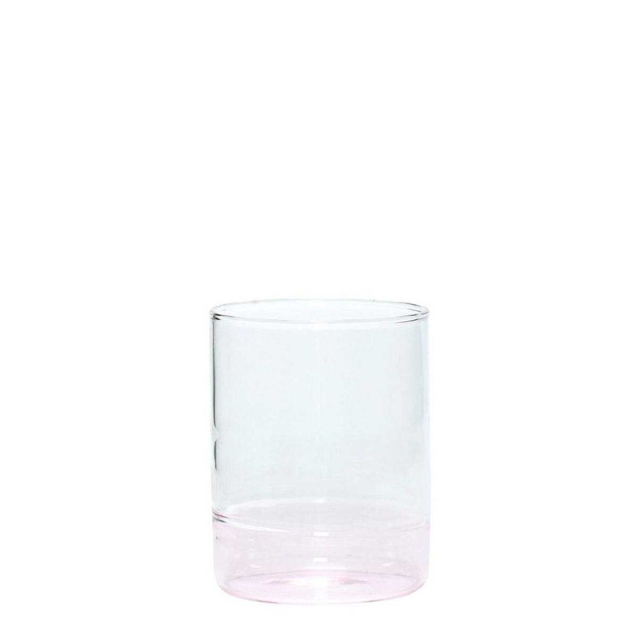 Daylesford Organic Kiosk Pink & Clear Glass Wholesale