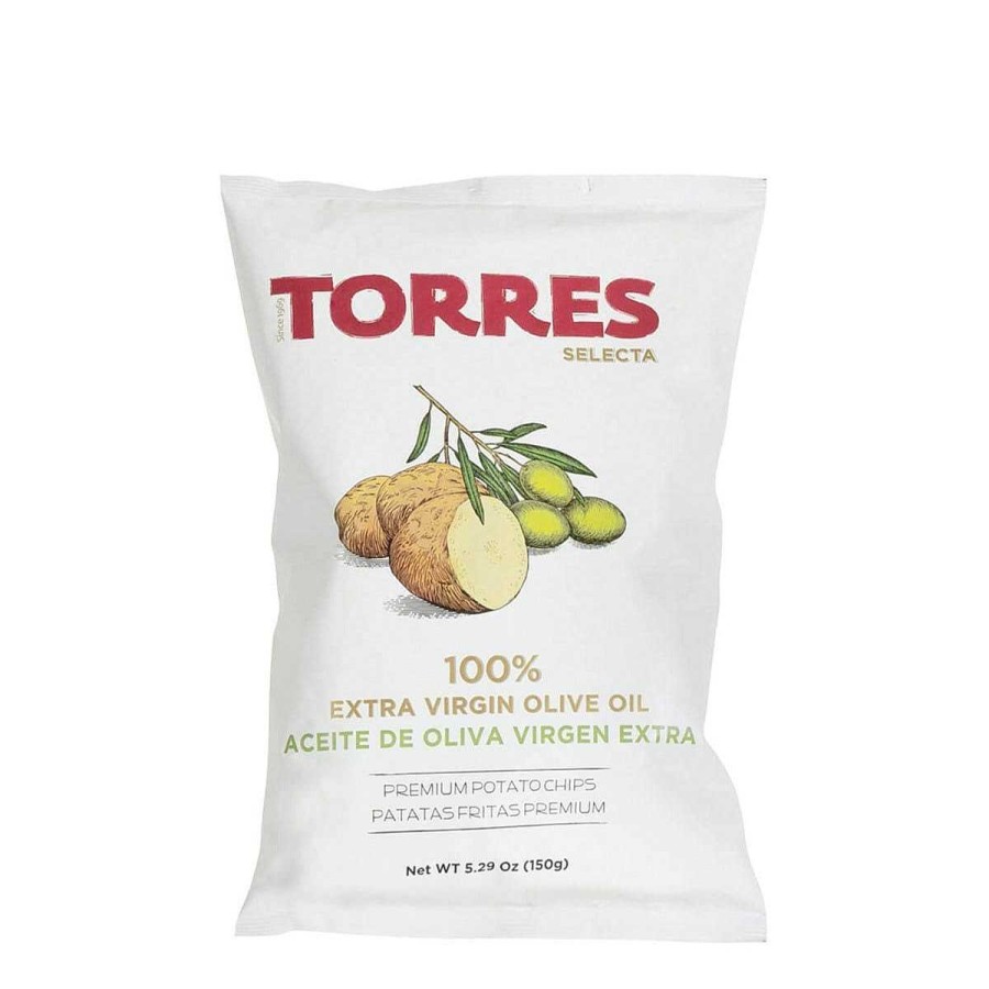 Daylesford Organic Torres Olive Oil Crisps Large New