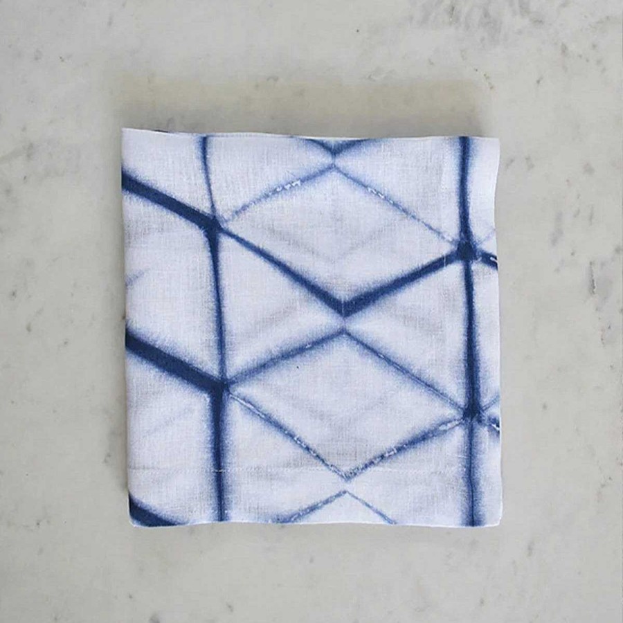 Daylesford Organic Nila Shibori Napkin Clearance