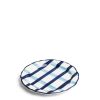 Daylesford Organic Blue Check Fruit Plate Online