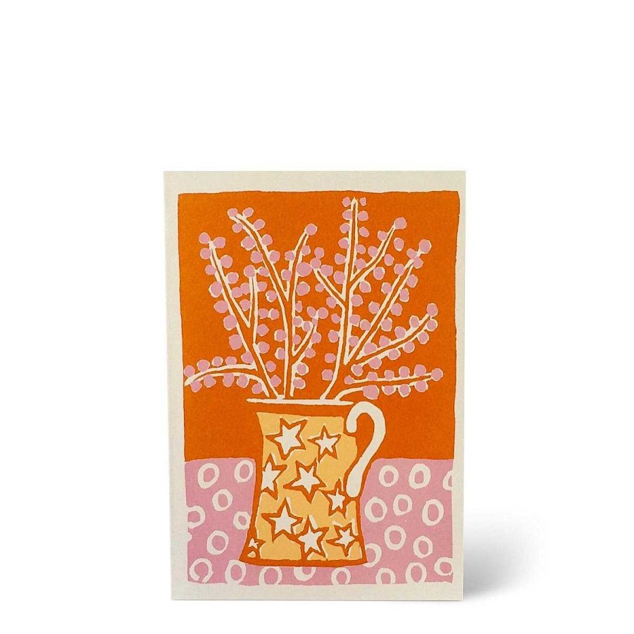 Daylesford Organic Jug & Blossom Card Hot