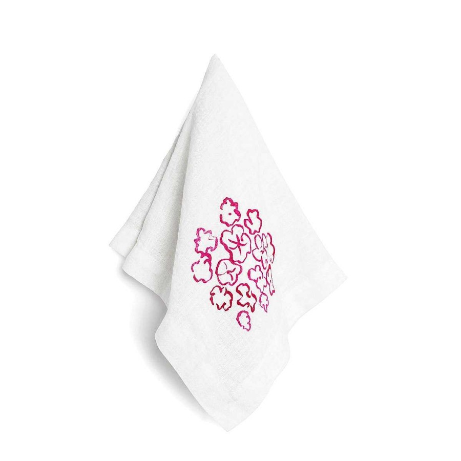 Daylesford Organic Eden Pink Buttercup Napkin Clearance