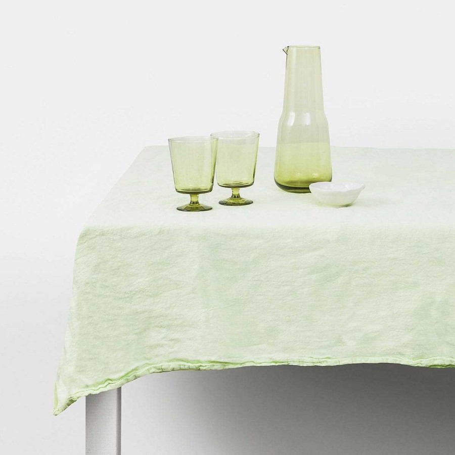 Daylesford Organic Tiller Celery Tablecloth Clearance