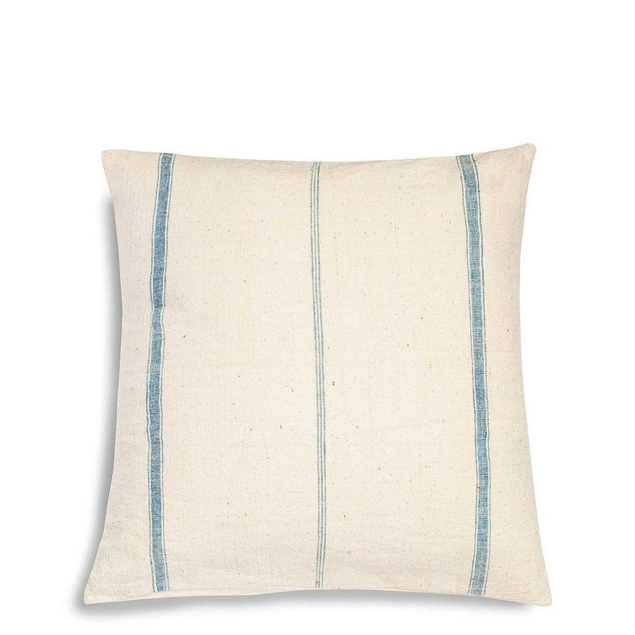 Daylesford Organic Nila Suti Tri Stripe Cushion Small Best