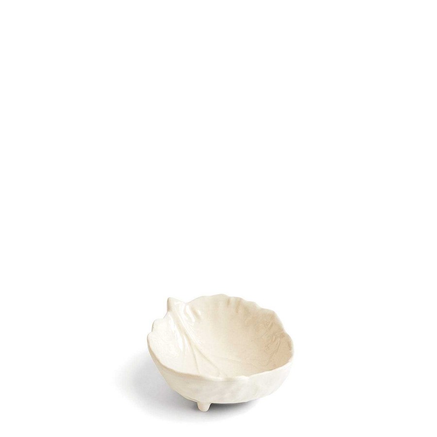 Daylesford Organic Cabbage Salt Bowl White New