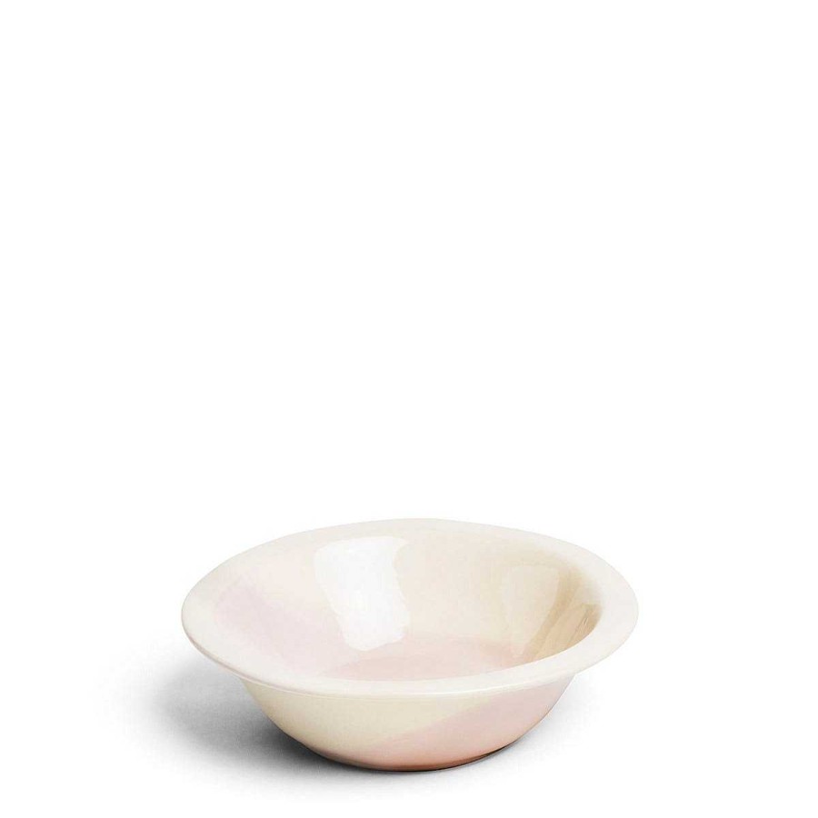 Daylesford Organic Slip Peony Soup Bowl Wholesale