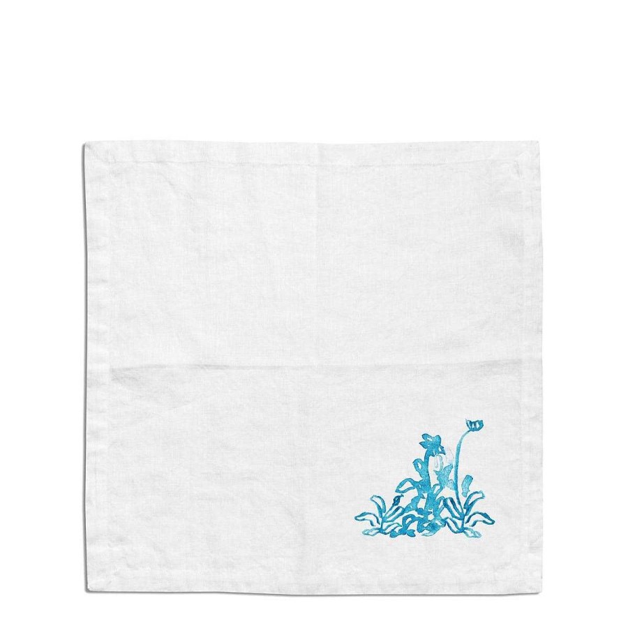 Daylesford Organic Eden Blue Cosmos Napkin Hot