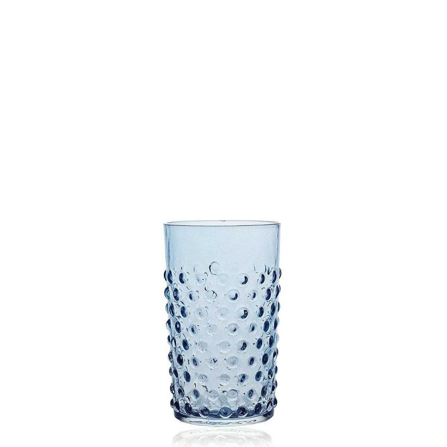 Daylesford Organic Blue Smoke Hobnail Glass Online