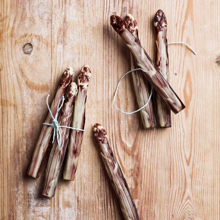 Daylesford Organic Hand-Painted Chocolate Asparagus Spears Best