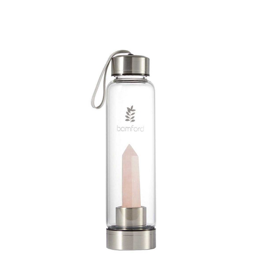 Daylesford Organic Bamford Rose Quartz Water Bottle Clearance