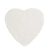 Daylesford Organic White Linen Heart Placemat New