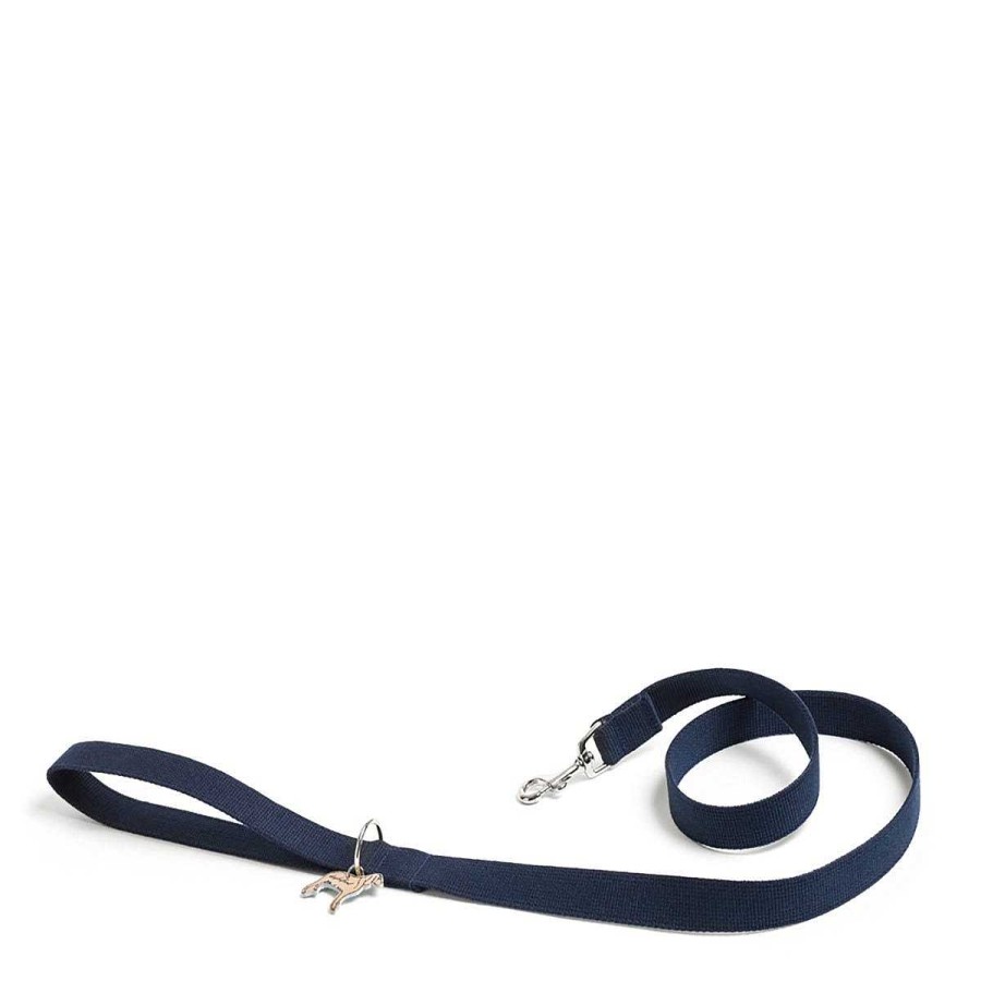 Daylesford Organic Navy Lucky Dog Lead New