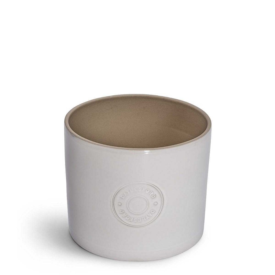 Daylesford Organic Arlo White Planter Hot