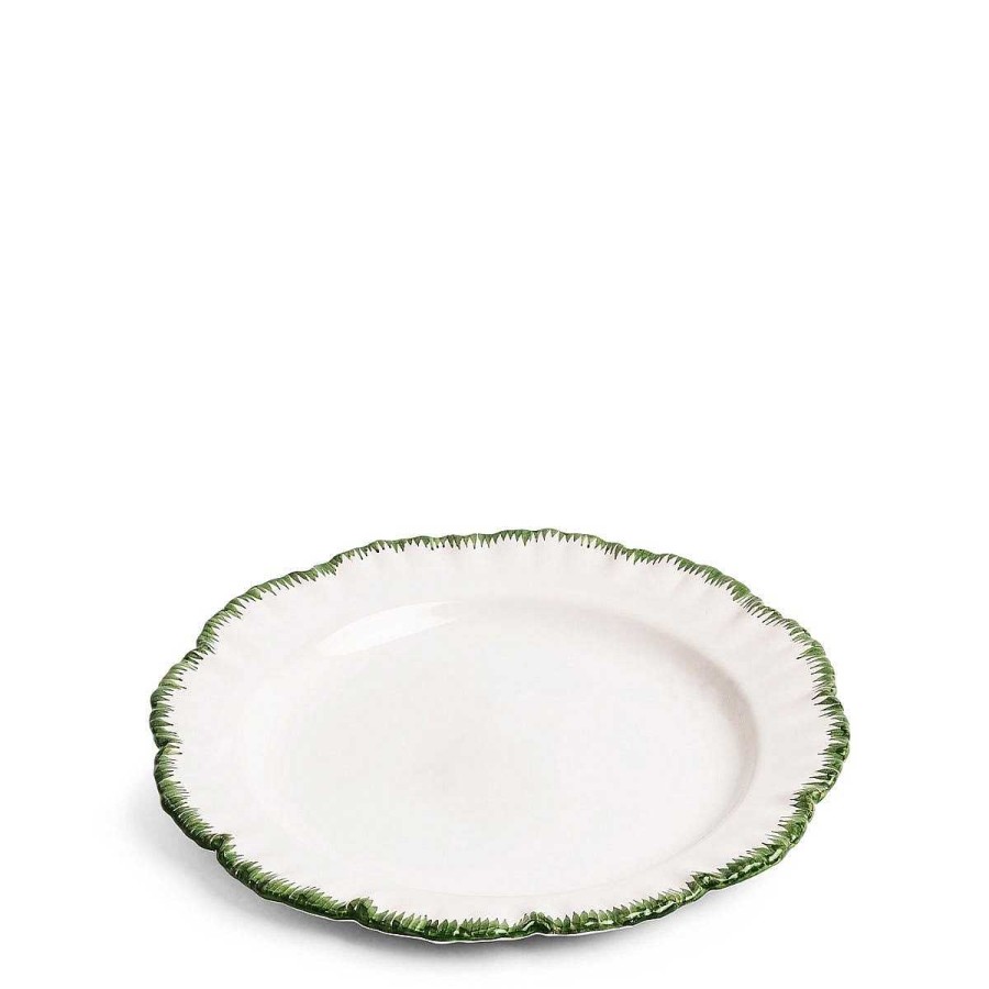 Daylesford Organic Forest Dinner Plate Green Wholesale