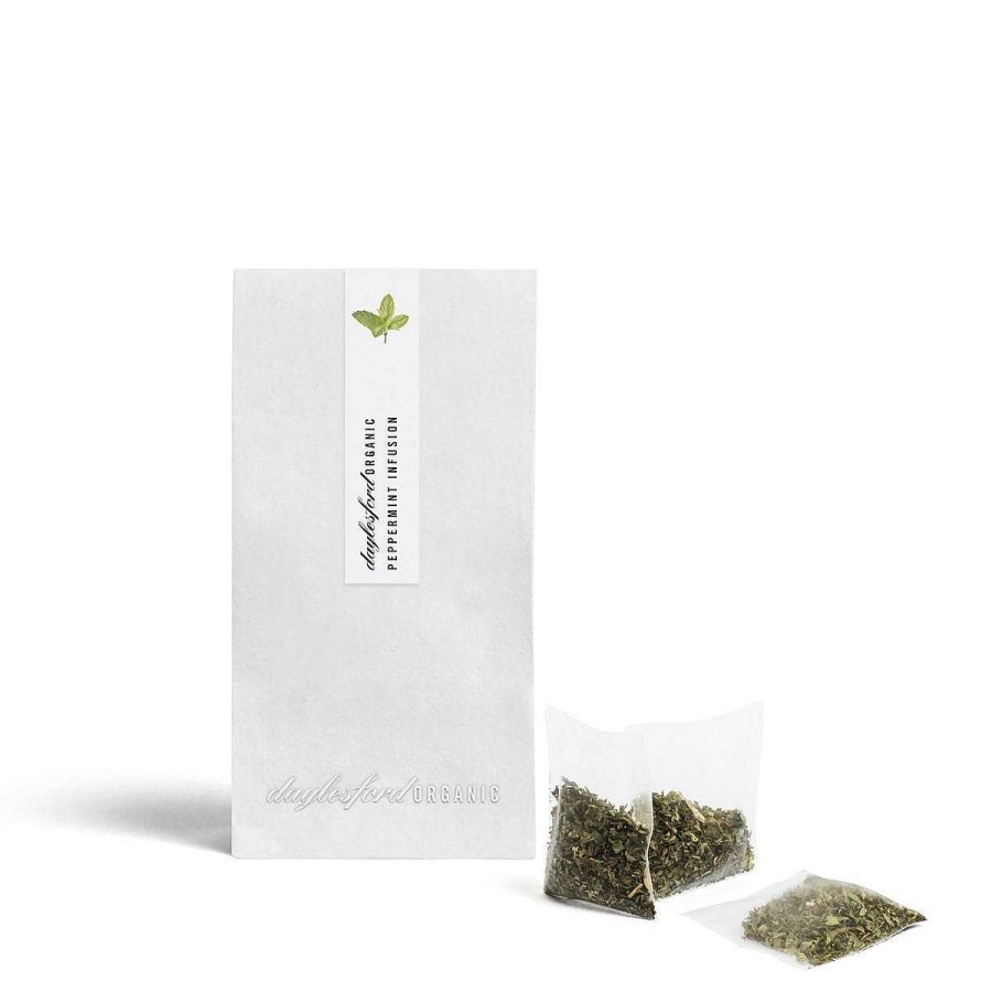 Daylesford Organic Organic Peppermint Tea Bags Hot