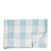 Daylesford Organic Blue & White Check Tablecloth Best