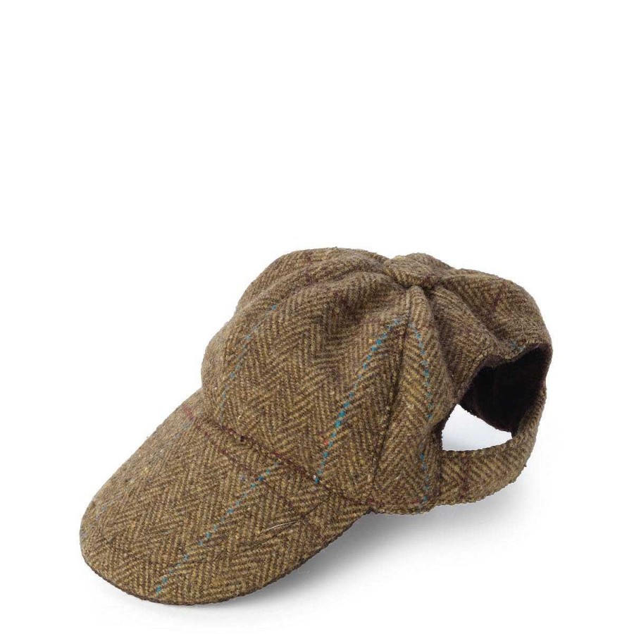 Daylesford Organic Dog Brown Tweed Hat Online