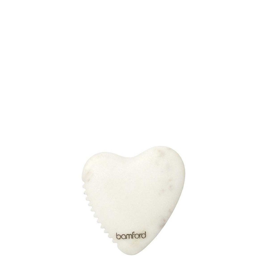 Daylesford Organic Bamford Isla Gua Sha Heart White Hot